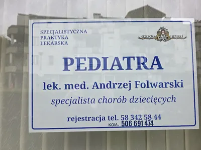 Lek. med Andrzej Folwarski specjalista chorób dziecięcych